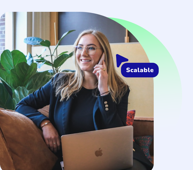 Scalable integration with your existing systems banner